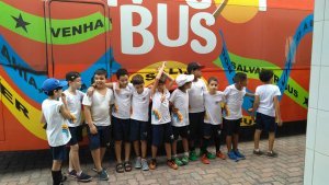 City no no Salvador Bus com a Escola ArcoIris 2017