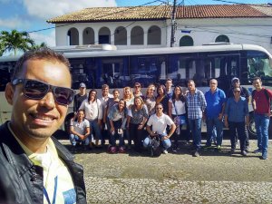 Curso de Formação para Guias de Turismo com Prof. LuizGuia Instituição: Escola Maria Câncio