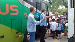 Escola Arco Iris Visita ao Horto Hidroponico  Camaçari-Ba