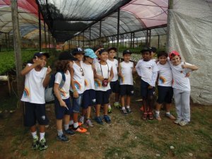 Escola Arco Iris Visita ao Horto Hidroponico  Camaçari-Ba