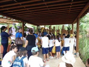 Escola Arco Iris Visita ao Horto Hidroponico  Camaçari-Ba