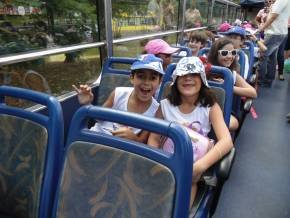 Escola Girassol - Passeio no Salvador Bus - 23/08