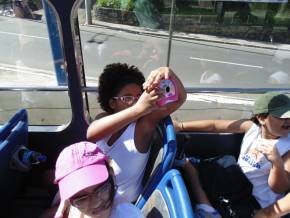Escola Girassol - Passeio no Salvador Bus - 23/08