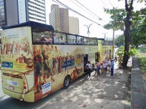 Escola Girassol - Passeio no Salvador Bus - 23/08