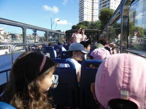 Escola Girassol - Passeio no Salvador Bus - 23/08