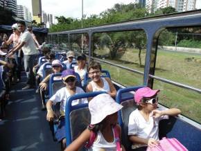 Escola Girassol - Passeio no Salvador Bus - 23/08