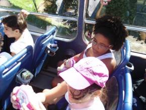 Escola Girassol - Passeio no Salvador Bus - 23/08