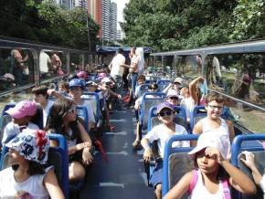 Escola Girassol - Passeio no Salvador Bus - 23/08