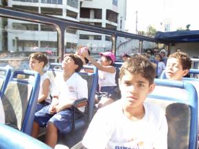 Escola Girassol - Passeio no Salvador Bus - 23/08