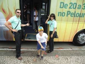 Escola Girassol - Passeio no Salvador Bus - 23/08