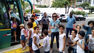 Museu da Coelba - Escola girassol com Luiz Guia Turma 3