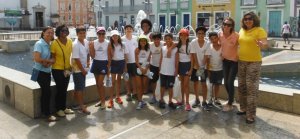 Museu da Coelba - Escola girassol com Luiz Guia Turmas 4 e 5