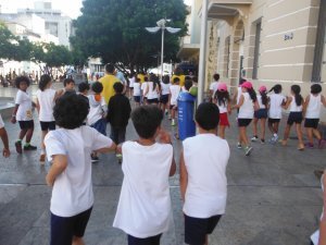 Museu da Coelba - Escola girassol com Luiz Guia Turma 6