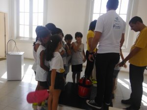 Museu da Coelba - Escola girassol com Luiz Guia Turma 6
