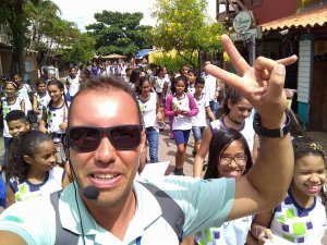 Passeio a Praia do Forte do Colegio Interação Feira de Santana-Ba