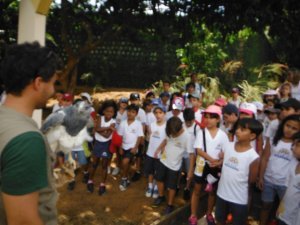 Passeio ao Zoologico com Escola Girassol 120 alunos.