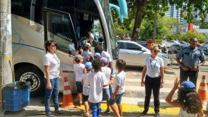 Passeio ao Zoologico com Escola Girassol 120 alunos.