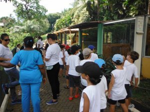 Passeio ao Zoologico com Escola Girassol 120 alunos.
