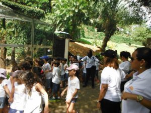 Passeio ao Zoologico com Escola Girassol 120 alunos.