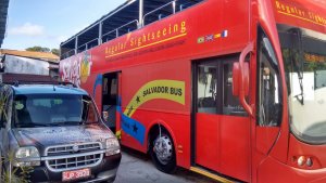 Passeio no Salvador Bus com Sorveteria da Ribeira da Escola Arco - iris